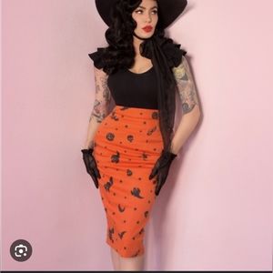 Ben Cooper Vixen Halloween Pencil Skirt